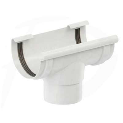 Lej spustowy PVC 100/90 firmy KROP kolor biały